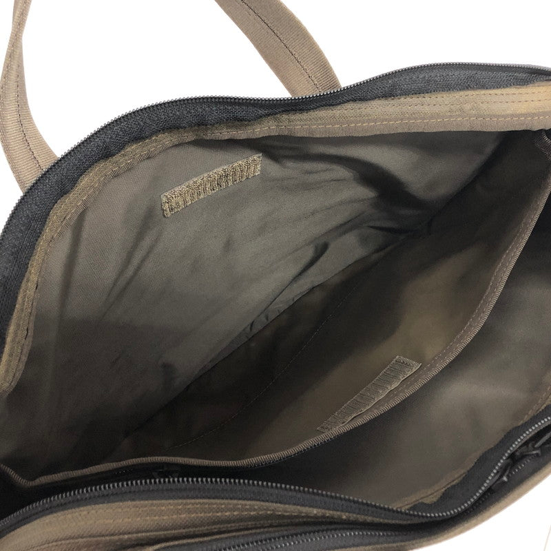 【中古品】【メンズ/レディース】 PORTER ポーター TENSION 627-17307 ブリーフケース ビジネスバッグ 鞄 188-260511-rs-05-fur カラー：カーキ・オリーブ系 万代Net店