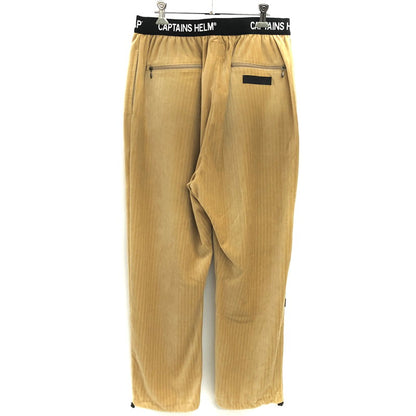 【中古品】【メンズ】 CAPTAINS HELM キャプテンズヘルム EASY VELOUR PANTS ベロア イージーパンツ ボトムス ストリート系 153-250902-rs-02-fur サイズ：L カラー：ベージュ 万代Net店