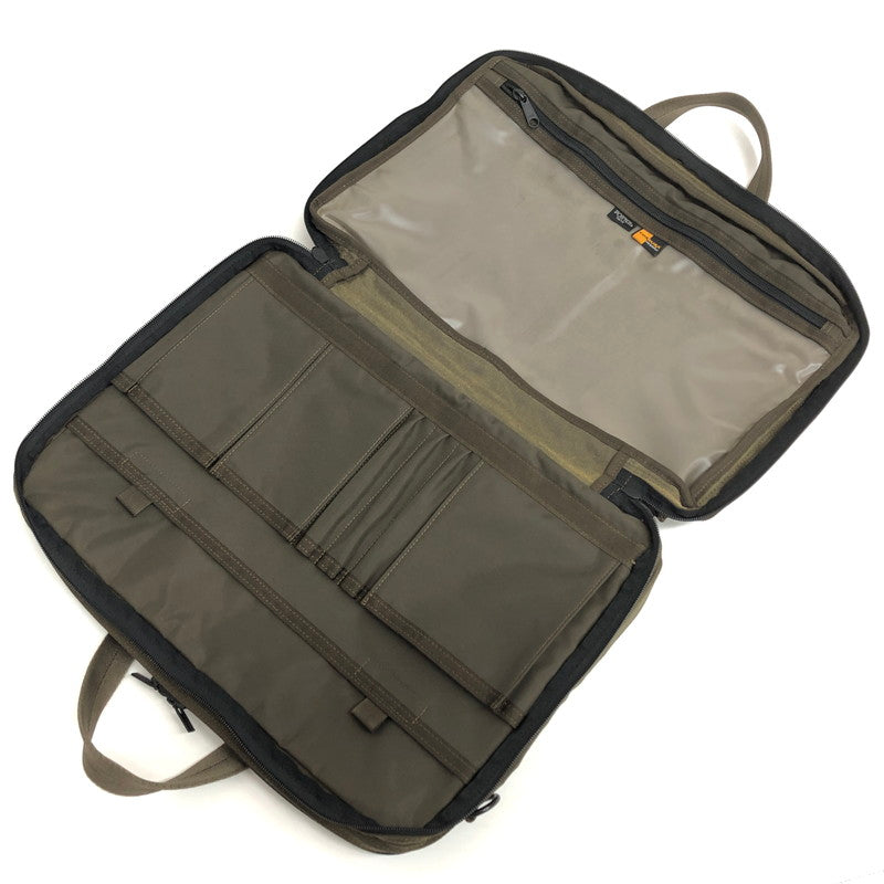 【中古品】【メンズ/レディース】 PORTER ポーター TENSION 627-17307 ブリーフケース ビジネスバッグ 鞄 188-260511-rs-05-fur カラー：カーキ・オリーブ系 万代Net店