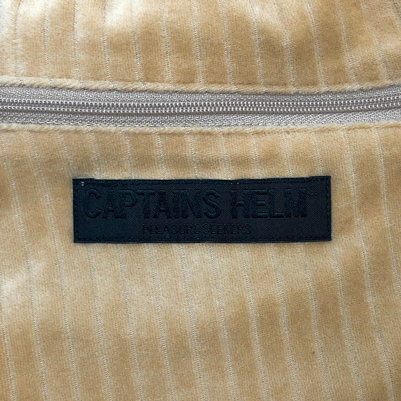 【中古品】【メンズ】 CAPTAINS HELM キャプテンズヘルム EASY VELOUR PANTS ベロア イージーパンツ ボトムス ストリート系 153-250902-rs-02-fur サイズ：L カラー：ベージュ 万代Net店