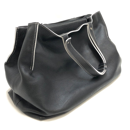 【現状渡し品】【レディース】 LUPO Barcelona ルポバルセロナ GENUNE LEATHER BAG トートバッグ ハンドバッグ ボストンバッグ 鞄 188-260728-rs-03-fur カラー：ブラック 万代Net店