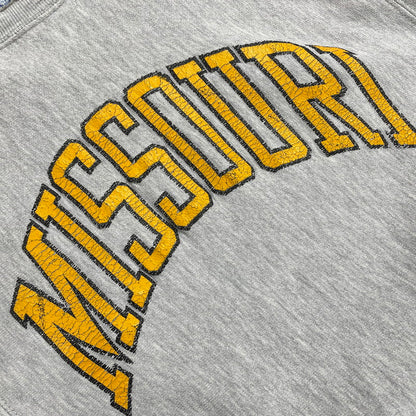 【現状渡し品】【メンズ】 80's REVERSE WEAVE ‘MISSOURI‘ SWEAT VINTAGE 80年代 リバースウィーブ ミズーリ スウェット 長袖 トップス トレーナー ヴィンテージ 145-260331-yo-09-tei サイズ：M カラー：グレー 万代Net店