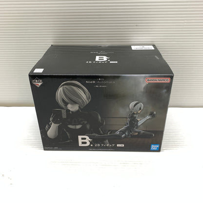 【中古品】 一番くじ NieR Automata Ver1.1a 人類に栄光あれ B賞 2B フィギュア バンダイ 箱あり 052-261013-YT-04-min 万代Net店