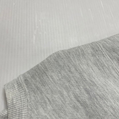 【現状渡し品】【メンズ】 90's REVERSE WEAVE COLLEGE LOGO SWEAT 90年代 リバースウィーブ カレッジロゴ NU刺繍 スウェット 長袖 トップス トレーナー 目無し 刺繍タグ 145-260331-yo-10-tei サイズ：L カラー：グレー 万代Net店