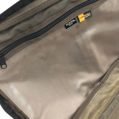 【中古品】【メンズ/レディース】 PORTER ポーター TENSION 627-17307 ブリーフケース ビジネスバッグ 鞄 188-260511-rs-05-fur カラー：カーキ・オリーブ系 万代Net店