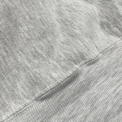【現状渡し品】【メンズ】 90's REVERSE WEAVE COLLEGE LOGO SWEAT 90年代 リバースウィーブ カレッジロゴ NU刺繍 スウェット 長袖 トップス トレーナー 目無し 刺繍タグ 145-260331-yo-10-tei サイズ：L カラー：グレー 万代Net店