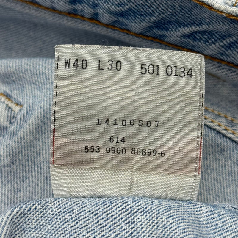 【現状渡し品】【メンズ】 LEVI’S リーバイス 00S 501DENIM PANTS 501-0134 刻印553 デニムパンツ ボトムス 157-260603-sa-02-fur サイズ：40×30 カラー：インディゴ 万代Net店