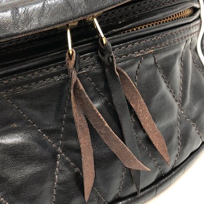 【現状渡し品】【メンズ】 WESTRIDE ウエストライド RIDING WAIST BAG ホースハイド ライディングウエストバッグ ボディバッグ 鞄 188-260728-rs-04-fur カラー：ブラック 万代Net店