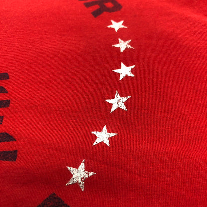 【現状渡し品】【メンズ】 UNDER ARMOUR アンダーアーマー S/S TEE 半袖 Tシャツ トップス ヴィンテージ系 146-251203-yu-04-fur サイズ：XL カラー：レッド 万代Net店