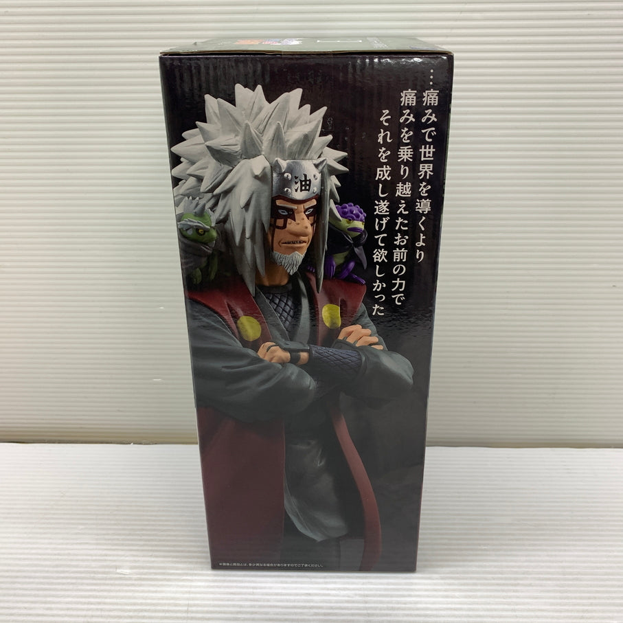 【中古品】 一番くじ NARUTO-ナルト- 疾風伝 輪廻の嘆きと平和の懸け橋 E賞 自来也 (仙人モード) MASTERLISE フィギュア バンダイ 箱あり 051-260810-YT-03-min 万代Net店