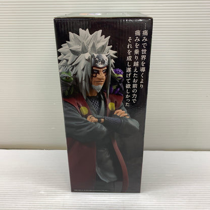 【中古品】 一番くじ NARUTO-ナルト- 疾風伝 輪廻の嘆きと平和の懸け橋 E賞 自来也 (仙人モード) MASTERLISE フィギュア バンダイ 箱あり 051-260810-YT-03-min 万代Net店