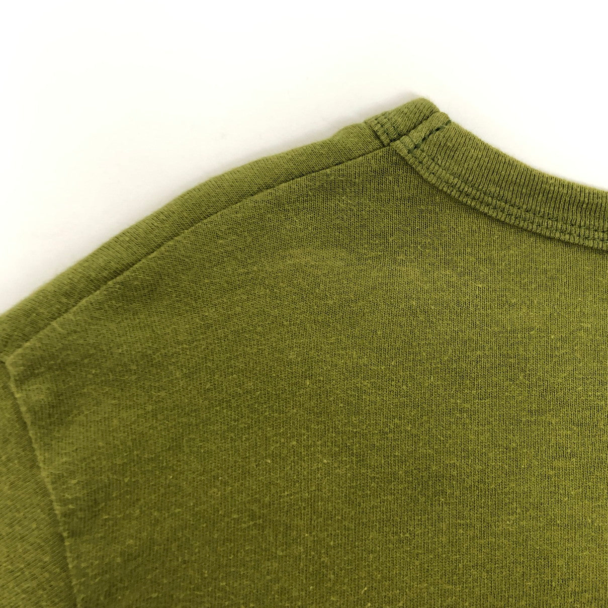 【現状渡し品】【メンズ】 桃太郎ジーンズ S/S TEE 半袖 Tシャツ トップス アメカジ系 145-251203-yu-05-fur サイズ：M カラー：カーキ系 万代Net店