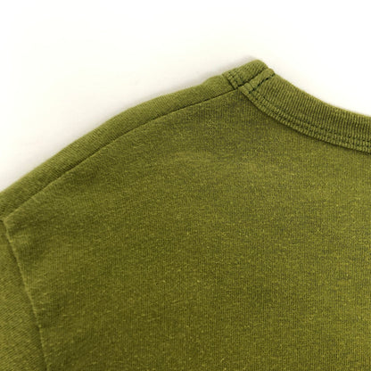 【現状渡し品】【メンズ】 桃太郎ジーンズ S/S TEE 半袖 Tシャツ トップス アメカジ系 145-251203-yu-05-fur サイズ：M カラー：カーキ系 万代Net店