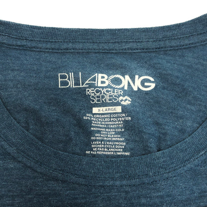 【現状渡し品】【メンズ】 BILLABONG ビラボン S/S TEE 半袖 Tシャツ トップス 147-251203-yu-06-fur サイズ：XL カラー：ネイビー系 万代Net店