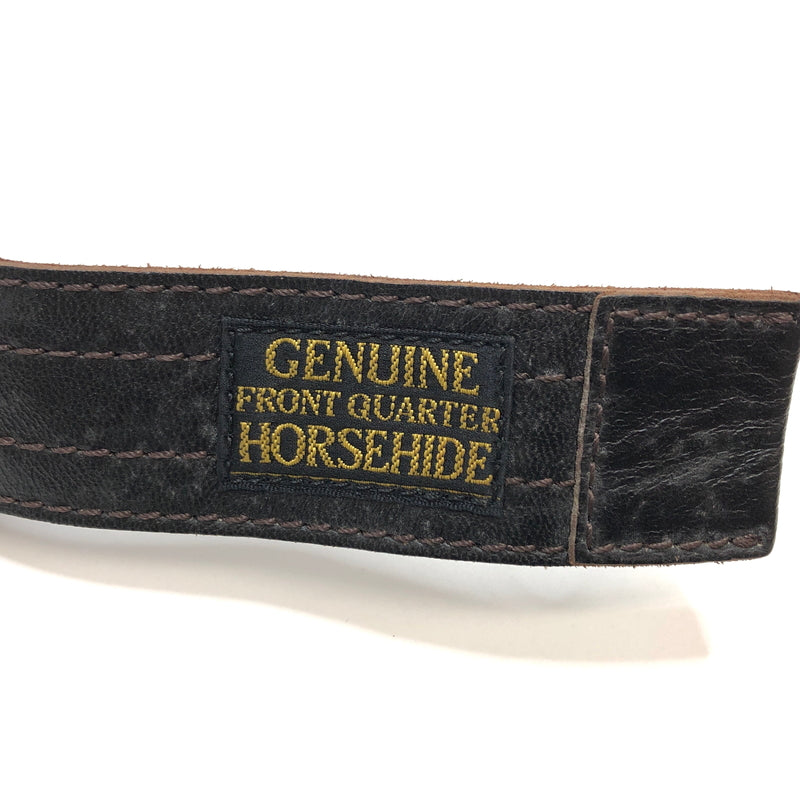 【現状渡し品】【メンズ】 WESTRIDE ウエストライド RIDING WAIST BAG ホースハイド ライディングウエストバッグ ボディバッグ 鞄 188-260728-rs-04-fur カラー：ブラック 万代Net店