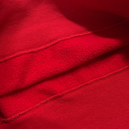 【現状渡し品】【メンズ】 90's REVERSE WEAVE 90年代 リバースウィーブスウェット 長袖 トップス トレーナー 刺繍タグ 目あり USA製 145-260331-yo-12-tei サイズ：L カラー：レッド 万代Net店