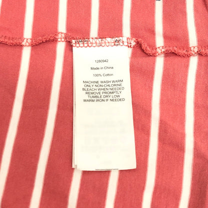 【現状渡し品】【メンズ】 POLO RALPH LAUREN ポロ・ラルフローレン S/S TEE 半袖 Tシャツ トップス ボーダー 147-251203-yu-07-fur サイズ：M カラー：ピンク系 万代Net店