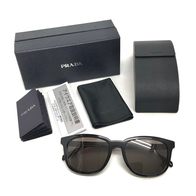 【中古品】【メンズ/レディース】 PRADA プラダ POLARIZED SUNGLASSES SPRA21-F サングラス アイウェア アクセサリー 183-260511-rs-04-fur サイズ：55ロ19-145 カラー：ブラック/ブラウン系 万代Net店
