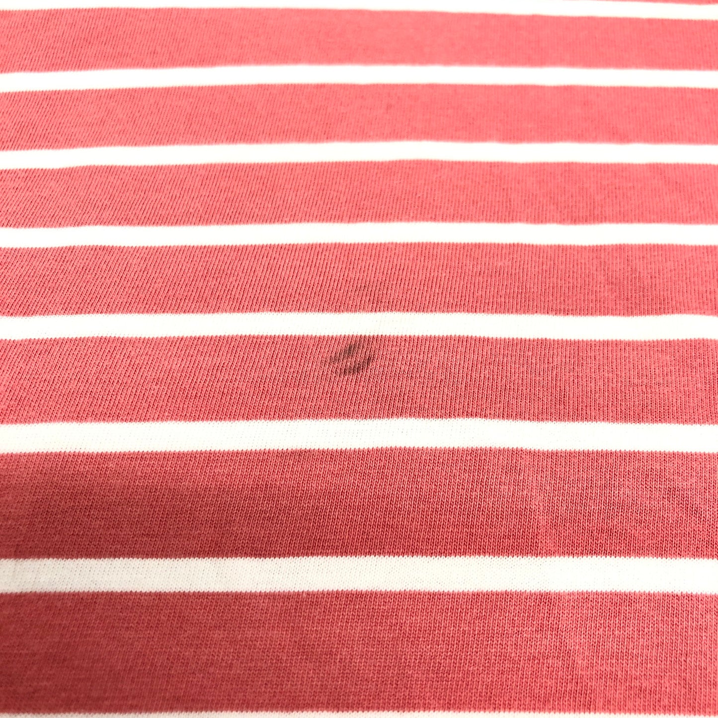 【現状渡し品】【メンズ】 POLO RALPH LAUREN ポロ・ラルフローレン S/S TEE 半袖 Tシャツ トップス ボーダー 147-251203-yu-07-fur サイズ：M カラー：ピンク系 万代Net店