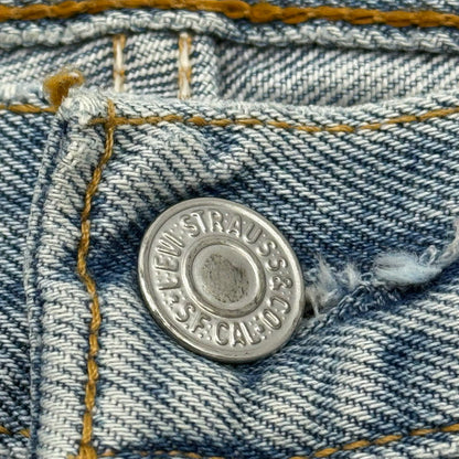 【現状渡し品】【メンズ】 LEVI’S リーバイス BUTTON FLY 00S 501 DENIM PANTS 501-0115 刻印553 01年製 デニムパンツ ボトムス 157-260606-sa-02-fur サイズ：40×32 カラー：インディゴ 万代Net店