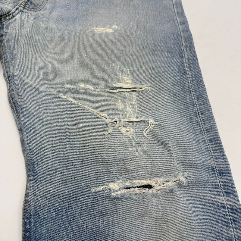 【現状渡し品】【メンズ】 LEVI’S リーバイス BUTTON FLY 00S 501 DENIM PANTS 501-0115 刻印553 01年製 デニムパンツ ボトムス 157-260606-sa-02-fur サイズ：40×32 カラー：インディゴ 万代Net店