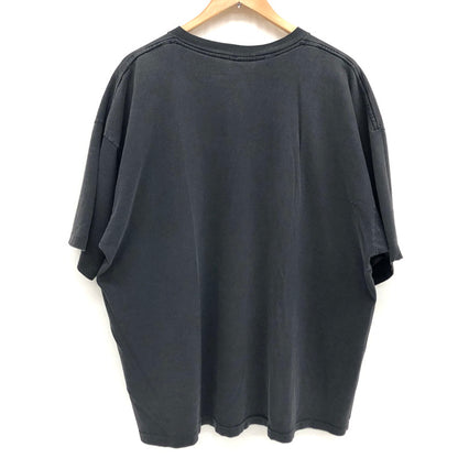 【現状渡し品】【メンズ】 WORKS COLOR ワークスカラー LOS ANGELES RAIDERS PRINT TEE レイダース プリント Tシャツ ダメージ ヴィンテージ系 146-240917-rs-02-fur サイズ：F カラー：チャコール系 万代Net店