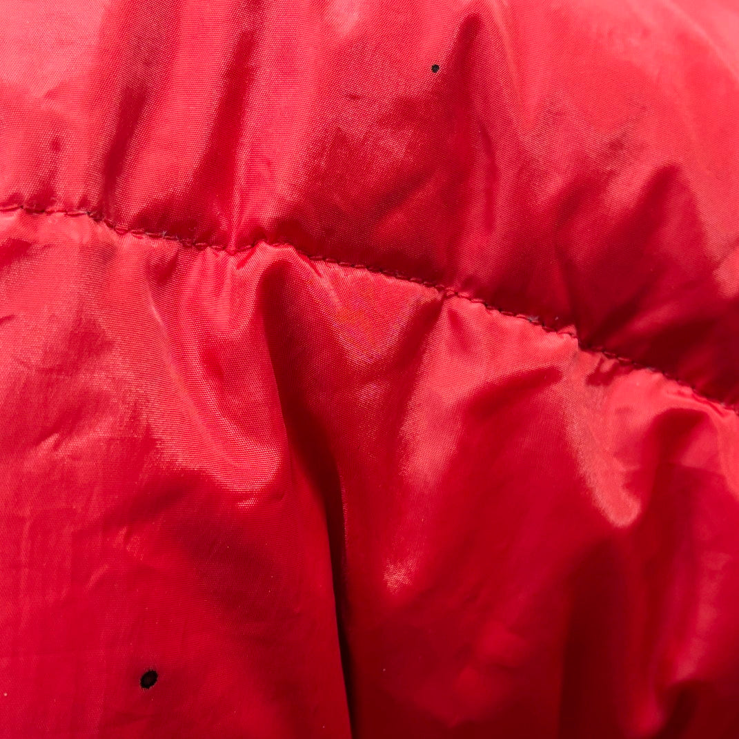 【中古品】【メンズ】 FIRST DOWN ファーストダウン 6FT-900 ビッグサイズ ダウンジャケット アウター 長袖 144-250419-ma-10-izu サイズ：S カラー：RED 万代Net店