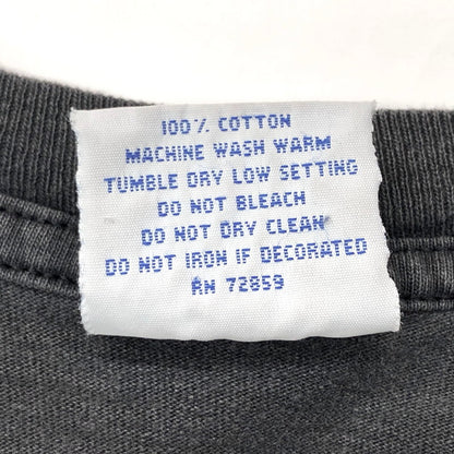 【現状渡し品】【メンズ】 WORKS COLOR ワークスカラー LOS ANGELES RAIDERS PRINT TEE レイダース プリント Tシャツ ダメージ ヴィンテージ系 146-240917-rs-02-fur サイズ：F カラー：チャコール系 万代Net店