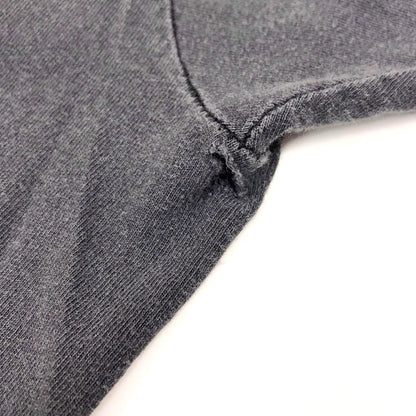 【現状渡し品】【メンズ】 WORKS COLOR ワークスカラー LOS ANGELES RAIDERS PRINT TEE レイダース プリント Tシャツ ダメージ ヴィンテージ系 146-240917-rs-02-fur サイズ：F カラー：チャコール系 万代Net店