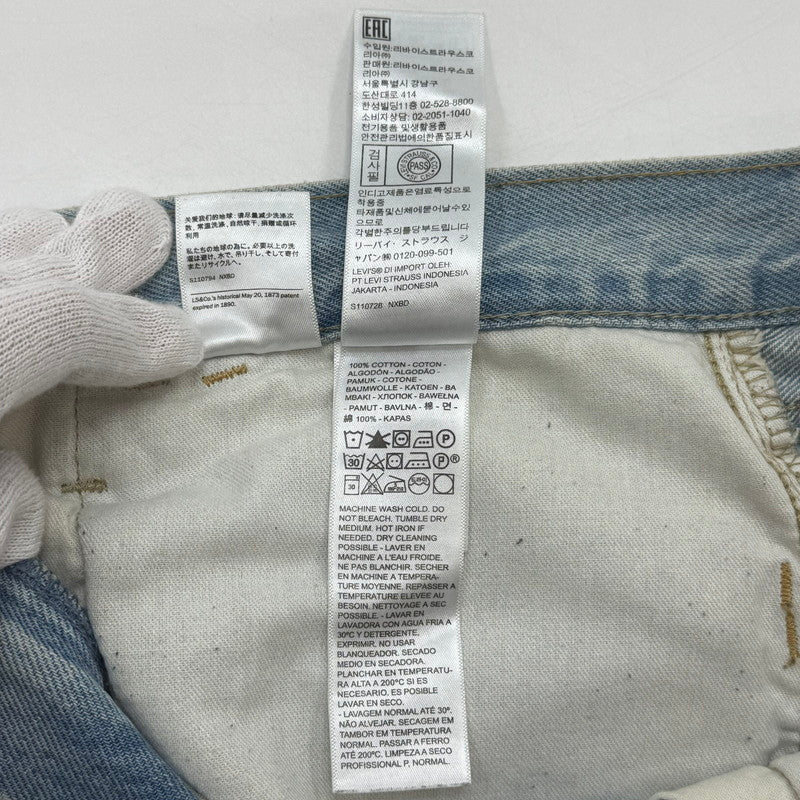 【中古品】【メンズ】 LEVIS リーバイス SILVERTAB LOOSE FIT DENIM PANT”LIGHT INDIGO” シルバータブ ルーズフィット デニムパンツ A7488-0002 ボトムス 156-260606-sa-01-fur サイズ：Ｗ32Ｌ30 カラー：ブルー系 万代Net店