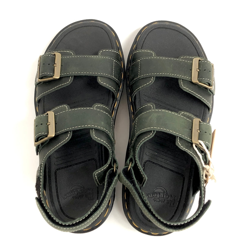 【中古品】【メンズ/レディース】 Dr.Martens ドクターマーチン ZEBZAG SANDAL 43667300 ゼブザグサンダル シューズ 靴 164-260728-rs-06-fur サイズ：UK7(26cm相当) カラー：グリーン 万代Net店