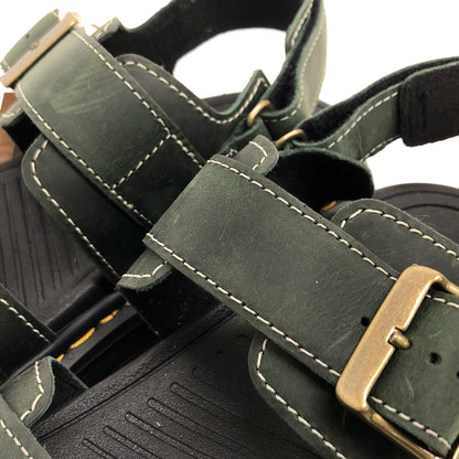 【中古品】【メンズ/レディース】 Dr.Martens ドクターマーチン ZEBZAG SANDAL 43667300 ゼブザグサンダル シューズ 靴 164-260728-rs-06-fur サイズ：UK7(26cm相当) カラー：グリーン 万代Net店