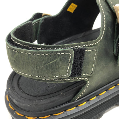 【中古品】【メンズ/レディース】 Dr.Martens ドクターマーチン ZEBZAG SANDAL 43667300 ゼブザグサンダル シューズ 靴 164-260728-rs-06-fur サイズ：UK7(26cm相当) カラー：グリーン 万代Net店