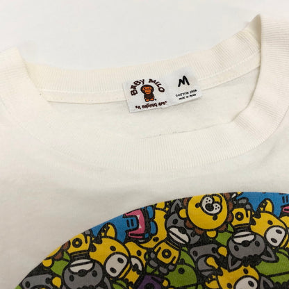 【現状渡し品】【メンズ】 A BATHING APE アベイシングエイプ Bape Baby Milo Store 2nd Anniversary Tee 2周年 Tシャツ 半袖 トップス ストリート系 142-250902-rs-08-fur サイズ：M カラー：ホワイト 万代Net店