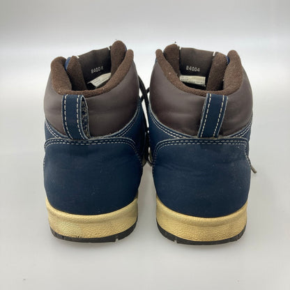 【中古品】【メンズ/レディース】 VANS バンズ V8060 MCKINLEY MID NAVY スニーカー 本体のみ（箱なし） 165-251028-WA-02-iwa サイズ：24.5 カラー：ネイビー系 ブラウン 万代Net店