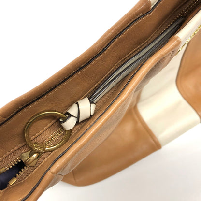 【現状渡し品】【レディース】 COACH コーチ SHOULDER BAG J1120-18961 ショルダーバッグ 鞄 180-260728-rs-07-fur カラー：キャメル/アイボリー 万代Net店