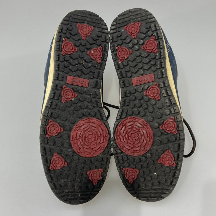 【中古品】【メンズ/レディース】 VANS バンズ V8060 MCKINLEY MID NAVY スニーカー 本体のみ（箱なし） 165-251028-WA-02-iwa サイズ：24.5 カラー：ネイビー系 ブラウン 万代Net店