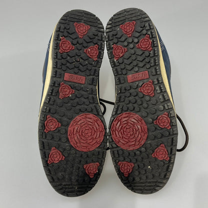 【中古品】【メンズ/レディース】 VANS バンズ V8060 MCKINLEY MID NAVY スニーカー 本体のみ（箱なし） 165-251028-WA-02-iwa サイズ：24.5 カラー：ネイビー系 ブラウン 万代Net店