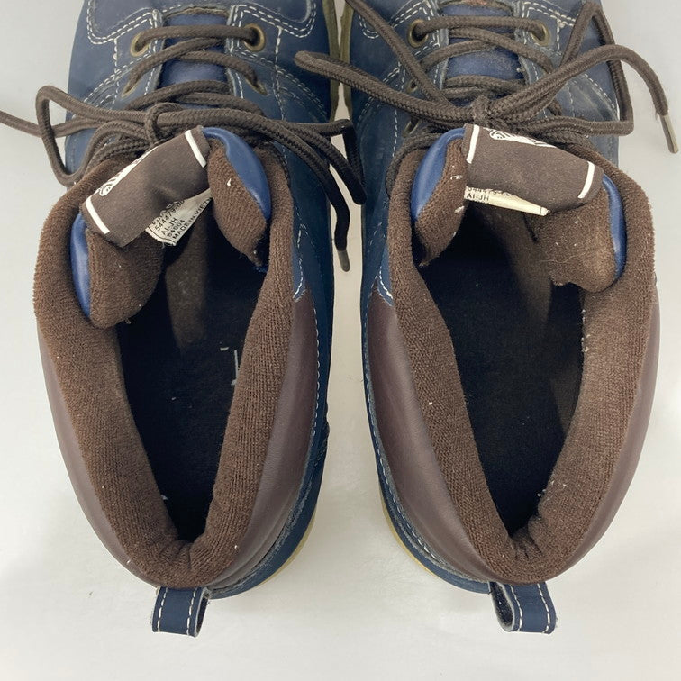 【中古品】【メンズ/レディース】 VANS バンズ V8060 MCKINLEY MID NAVY スニーカー 本体のみ（箱なし） 165-251028-WA-02-iwa サイズ：24.5 カラー：ネイビー系 ブラウン 万代Net店