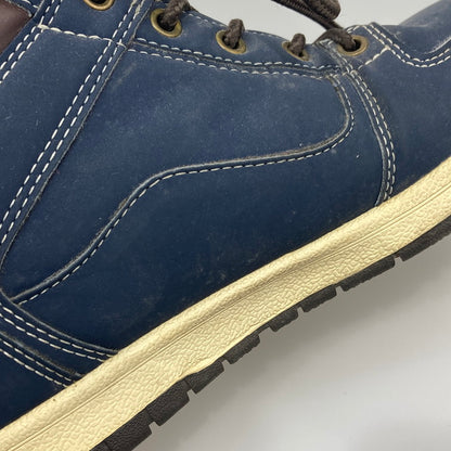 【中古品】【メンズ/レディース】 VANS バンズ V8060 MCKINLEY MID NAVY スニーカー 本体のみ（箱なし） 165-251028-WA-02-iwa サイズ：24.5 カラー：ネイビー系 ブラウン 万代Net店