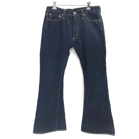 【中古品】【メンズ】 THE FLAT HEAD ザ・フラットヘッド DENIM PANTS Lot3006 デニムパンツ ブーツカット フレアパンツ Gパン ジーンズ ボトムス 古着 156-261022-rs-01-fur サイズ：W32 L36 カラー：インディゴ 万代Net店