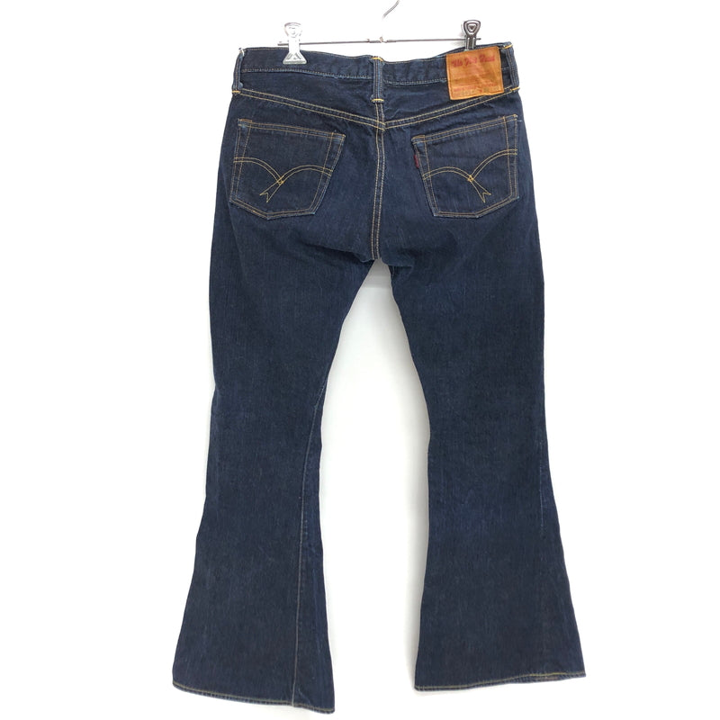 【中古品】【メンズ】 THE FLAT HEAD ザ・フラットヘッド DENIM PANTS Lot3006 デニムパンツ ブーツカット フレアパンツ Gパン ジーンズ ボトムス 古着 156-261022-rs-01-fur サイズ：W32 L36 カラー：インディゴ 万代Net店