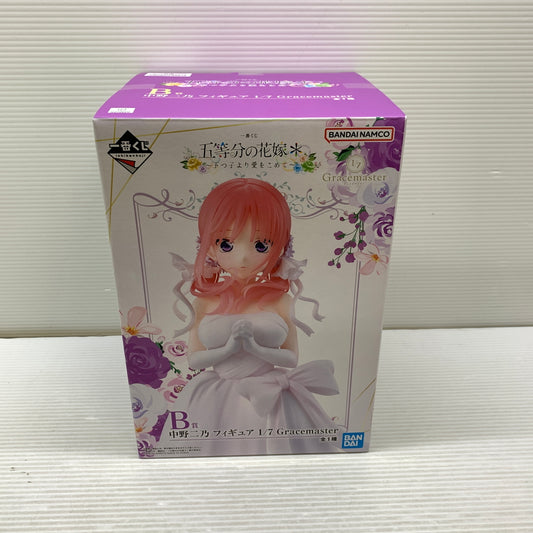 【現状渡し品】 一番くじ 五等分の花嫁＊ ～五つ子より愛をこめて～ B賞 中野二乃 フィギュア 1/7 Gracemaster バンダイ 箱あり 053-261013-YT-11-min 万代Net店