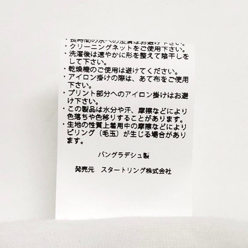 【中古美品】【メンズ】 GARFIELD ガーフィールド thunder S/S TEE RO-GSD-3001 プリント Tシャツ 半袖 トップス 147-250903-rs-04-fur サイズ：M カラー：ホワイト 万代Net店