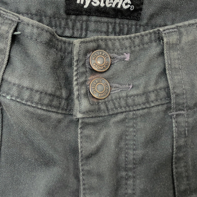 【中古品】【メンズ】 HYSTERIC GLAMOUR ヒステリックグラマー FLARED CARGO PANTS 2AP-3183 フレアカーゴパンツ ブーツカット ボトムス 古着 151-261022-rs-02-fur サイズ：M カラー：グレー系 万代Net店