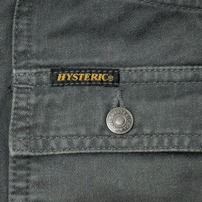 【中古品】【メンズ】 HYSTERIC GLAMOUR ヒステリックグラマー FLARED CARGO PANTS 2AP-3183 フレアカーゴパンツ ブーツカット ボトムス 古着 151-261022-rs-02-fur サイズ：M カラー：グレー系 万代Net店