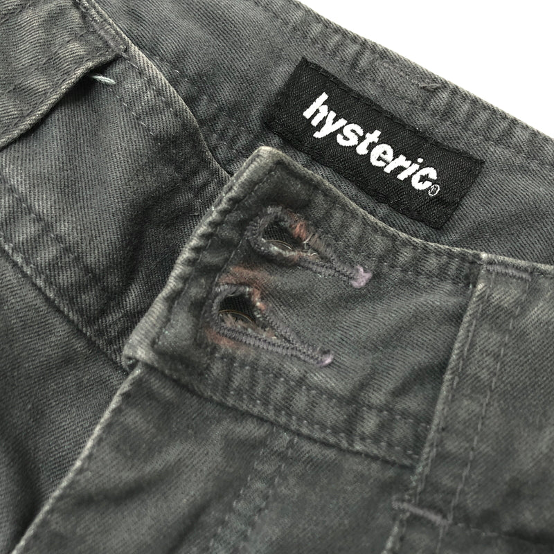 【中古品】【メンズ】 HYSTERIC GLAMOUR ヒステリックグラマー FLARED CARGO PANTS 2AP-3183 フレアカーゴパンツ ブーツカット ボトムス 古着 151-261022-rs-02-fur サイズ：M カラー：グレー系 万代Net店