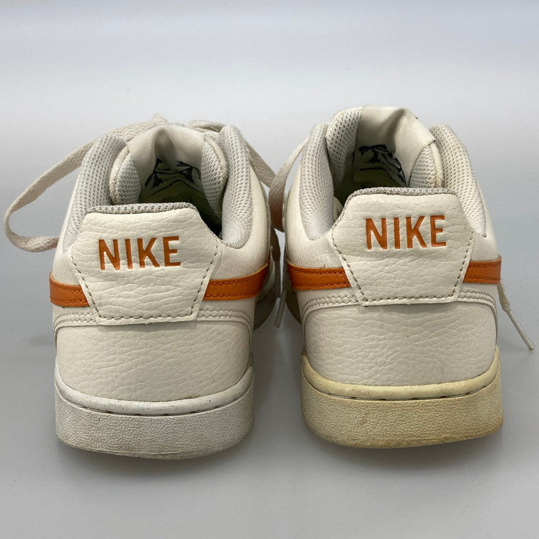 【中古品】【メンズ】 NIKE ナイキ DH2987-104 COURT VISION LO スニーカー 160-251028-WA-06-iwa サイズ：25.5 カラー：オフホワイト系 オレンジ 万代Net店