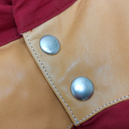 【中古品】【メンズ】 JELADO ジェラード WISEMAN VEST ウエスタン ダウンベスト アウター 145-260731-rs-01 -fur サイズ：M カラー：レッド/ブラウン 万代Net店