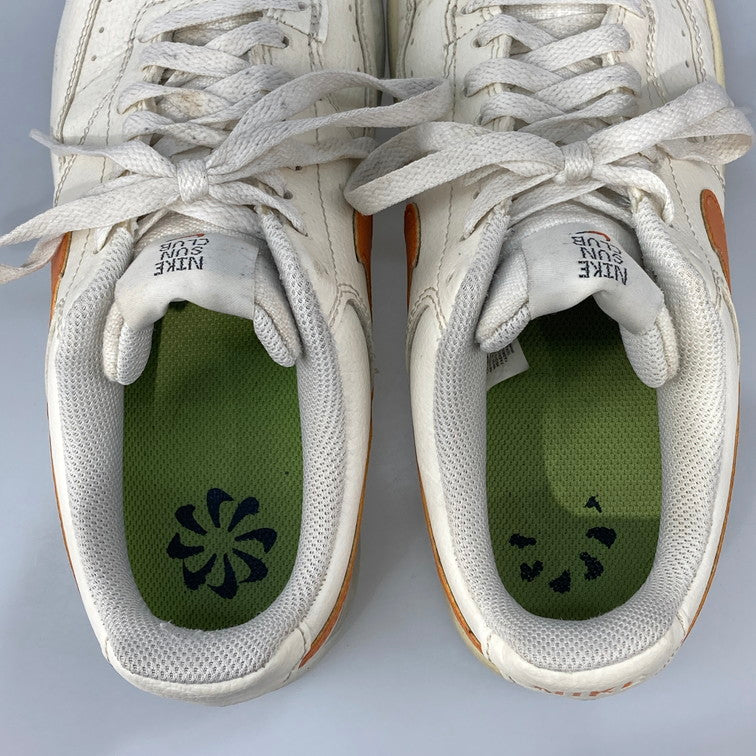 【中古品】【メンズ】 NIKE ナイキ DH2987-104 COURT VISION LO スニーカー 160-251028-WA-06-iwa サイズ：25.5 カラー：オフホワイト系 オレンジ 万代Net店